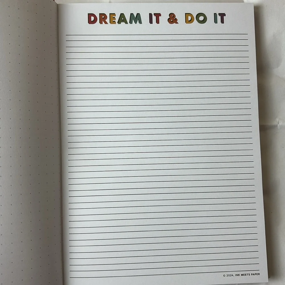 “YOU MATTER” Rainbow Journal with silk ribbon page marker